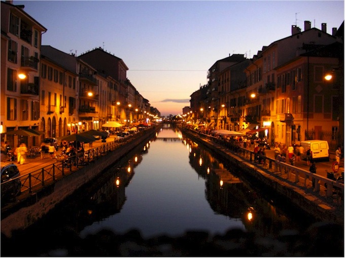 Luoghi romantici Milano di sera Milano Life
