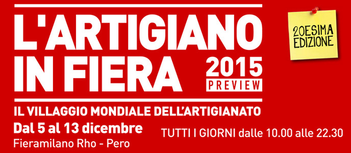 artigiano in fiera 2015
