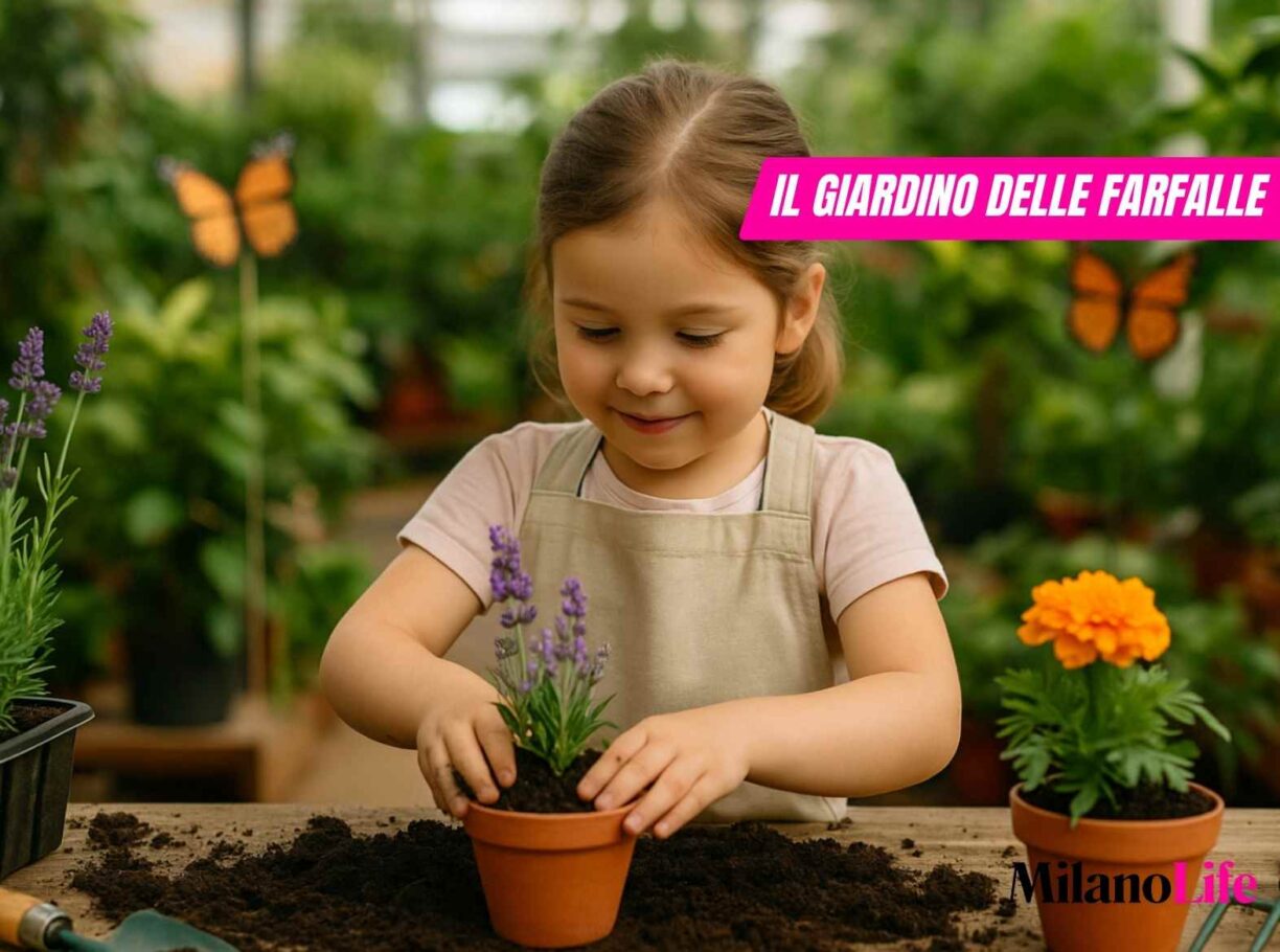 LABORATORIO PER BAMBINI IL GIARDINO DELLE FARFALLE
