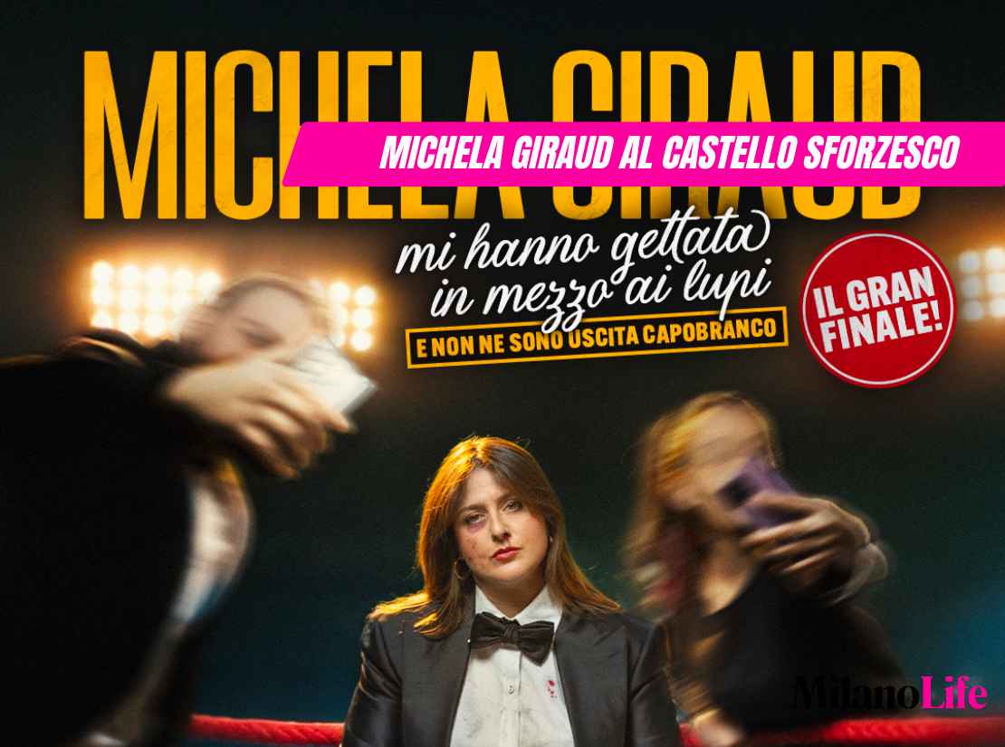 Michela Giraud al Castello Sforzesco